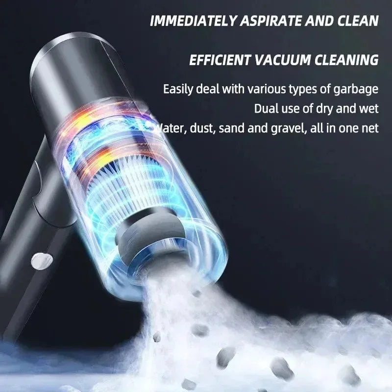 Portable Car Vacuum Cleaner (120W High Power)