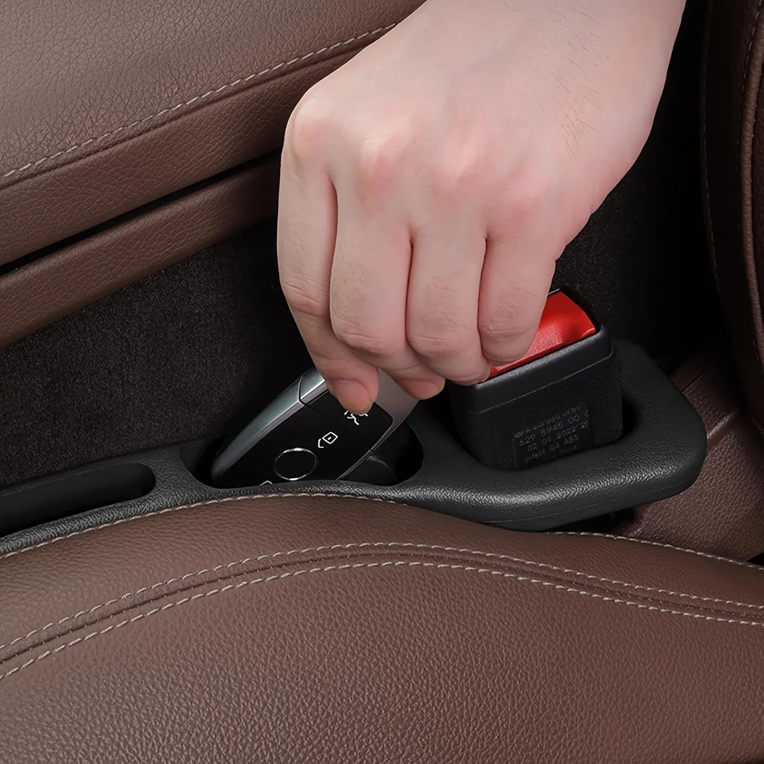 Car Seat Gap Filler Organizer (2-Pack, Waterproof)